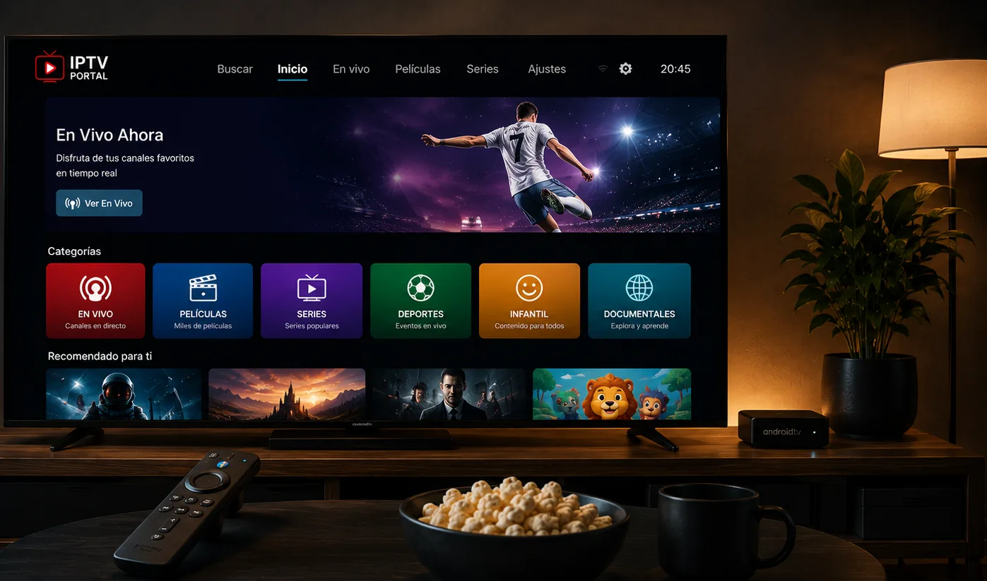 Cómo usar IPTV en Android TV