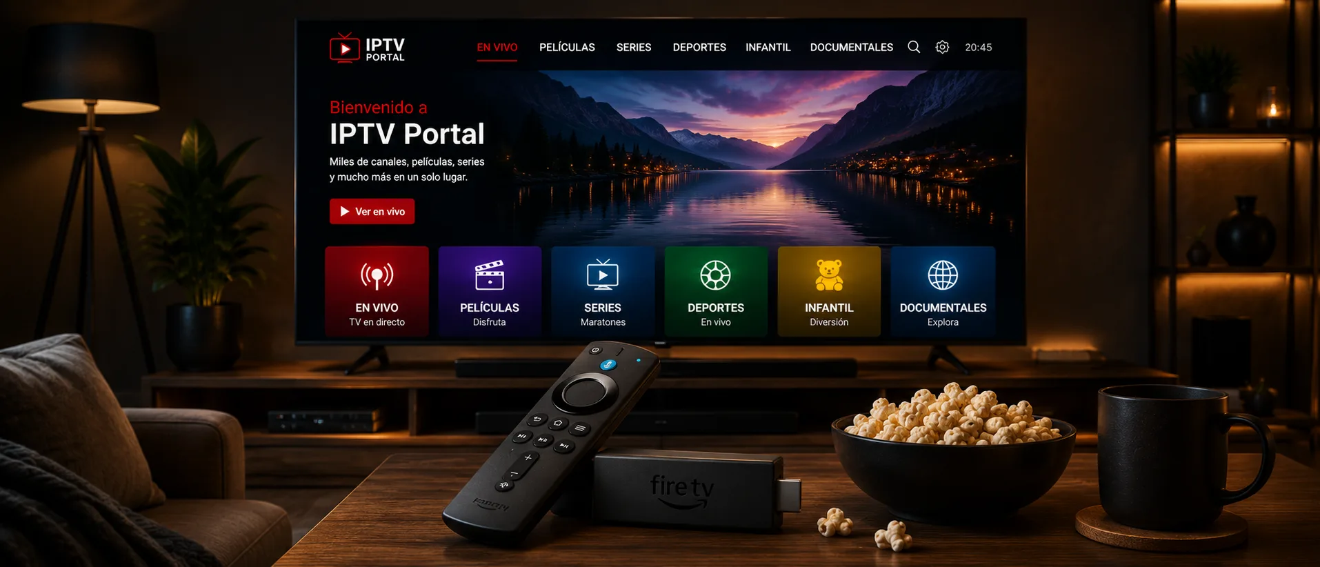 Cómo instalar IPTV en Firestick
