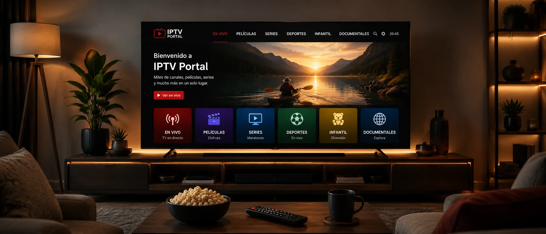 Cómo instalar IPTV en una Smart TV